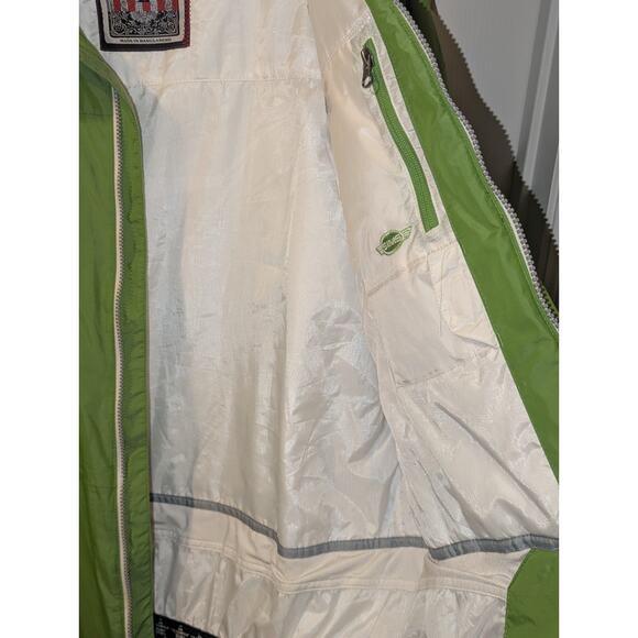 Sims Ski Coat Adult Large Green Full Zip Hooded Coat Midweight Mens Snowboard - Picture 9 of 13